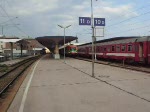 Eigentlich sollte die SOS Kinderdorf-Lok 1116 007-4 am 19.5.2009 bereits um 17.20 vom Wiener Westbahnhof abfahren.
